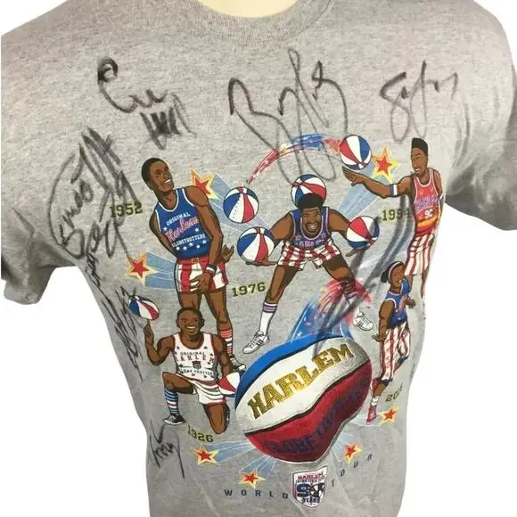 Harlem Globetrotters T Shirt 2016 Basketball World Tour Size S - Picture 3 of 9